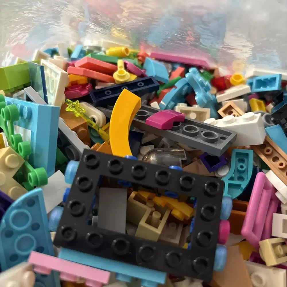 Lego Friends Bulk Lot - Over 3 Pound of Assorted Colors & Sizes Dotz Bracelet